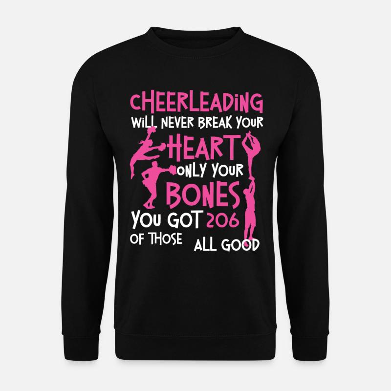 Cheer Cheerleading Cheerleading - Unisex Sweatshirt - black