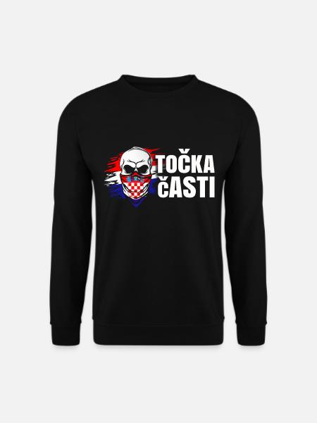 Croatia - Unisex Sweatshirt - black