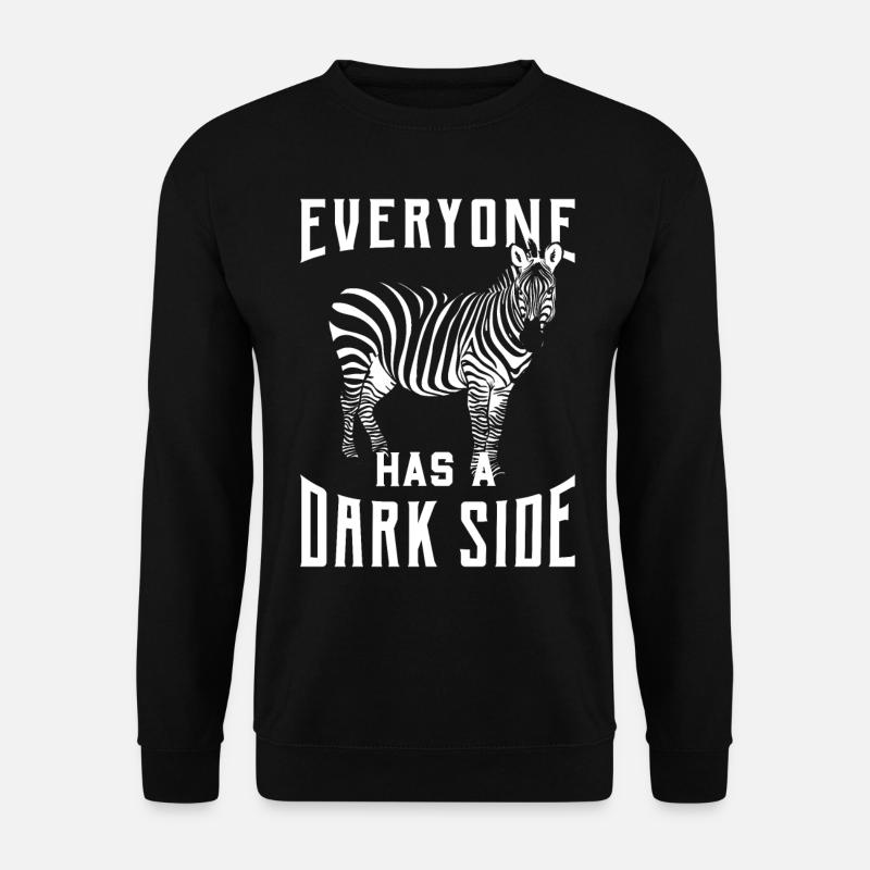 Zebra - Unisex Sweatshirt - black
