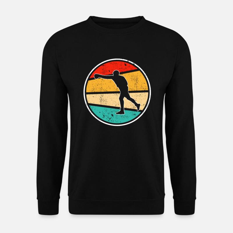 Boxes Retro Logo - Unisex Sweatshirt - black