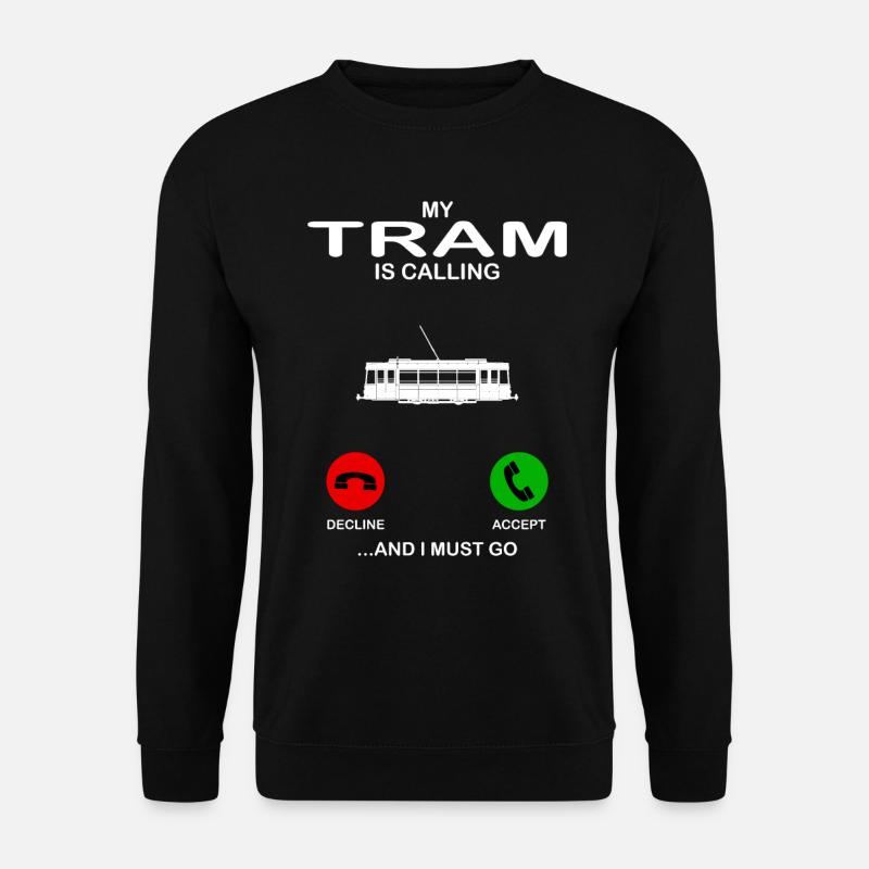 tram - Unisex Sweatshirt - black