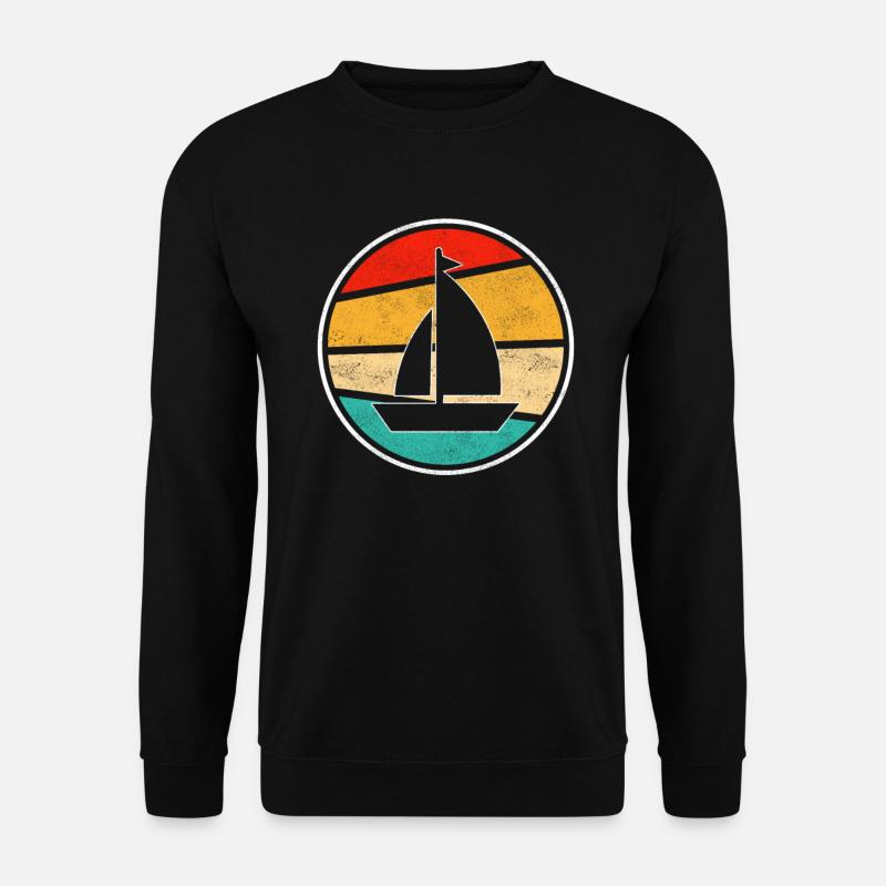 Voile Rétro - Sweat-shirt Unisexe - noir