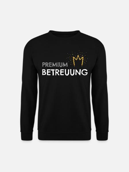 Premium Betreuung Betreuerin Betreuer - Unisex Pullover - Schwarz