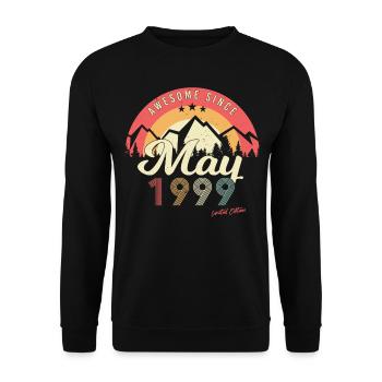 Legendär Mai 1999 - Unisex Pullover - Schwarz - Vorne - Alina (178cm) & Michal (187cm)