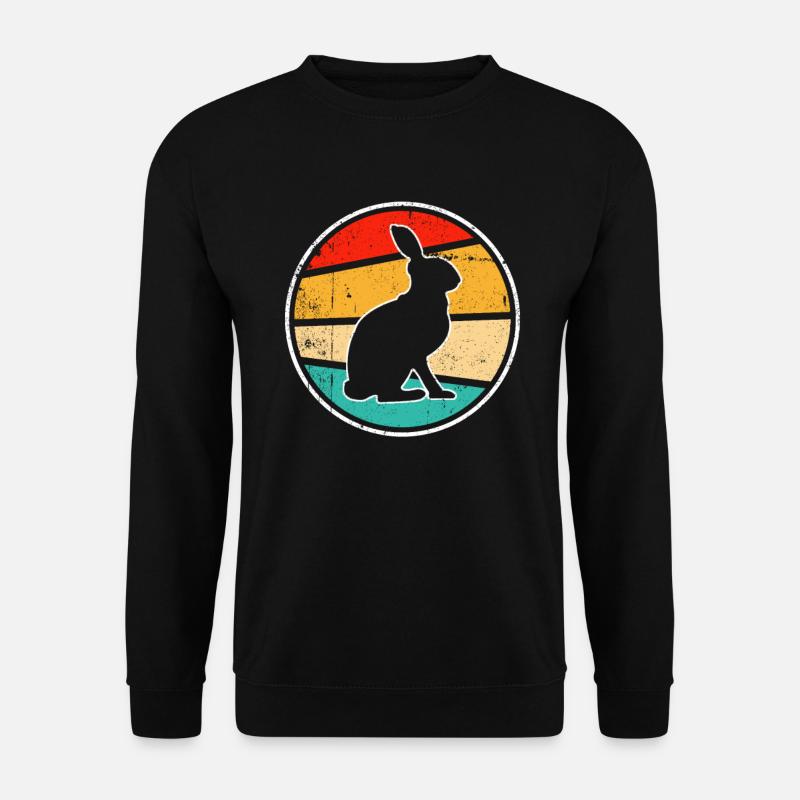 Rabbit Retro - Unisex Sweatshirt - black