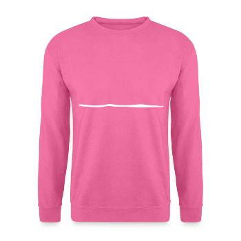 Weisse Linie - Unisex Pullover - Pink - Vorne