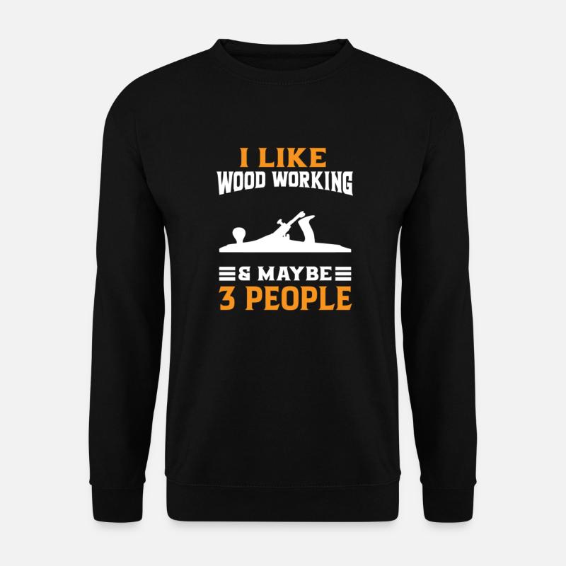 Charpentier Charpentier Menuiserie Charpentier - Sweat-shirt Unisexe - noir