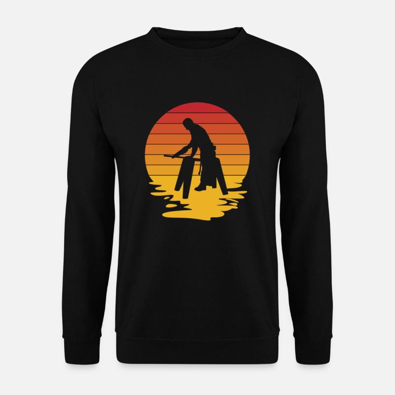 Carpenter Carpenter Woodworking Carpenter - Unisex Sweatshirt - black