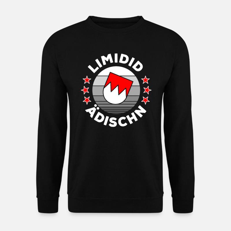 Limidid Ädischn Fränkisch Frankenland Franken - Unisex Pullover - Schwarz