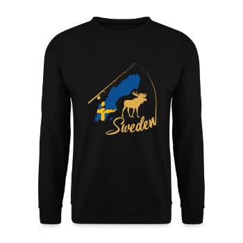 Sweden Schweden - Unisex Pullover - Schwarz - Vorne - Alina (178cm) & Michal (187cm)