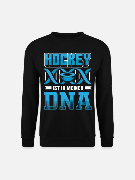 Hockey | Hockey ist in meiner DNA - Unisex Pullover - Schwarz