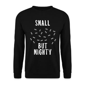 Ant Insect Gift Nature Vermin Bug Ant - Unisex Sweatshirt - black - Front - Alina (178cm) & Michal (187cm)