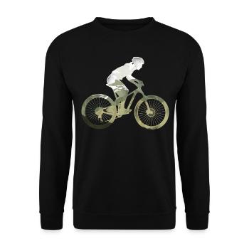 Enduro VTT VTT Équitation - Sweat-shirt Unisexe - noir - Devant - Alina (178cm) & Michal (187cm)