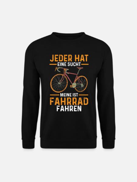 Radsport Fahrrad - Unisex Pullover - Schwarz
