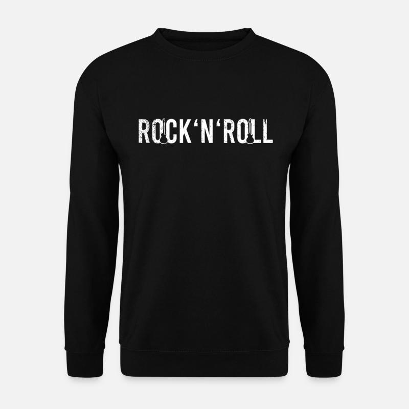 Rock n Roll - Unisex Sweatshirt - black