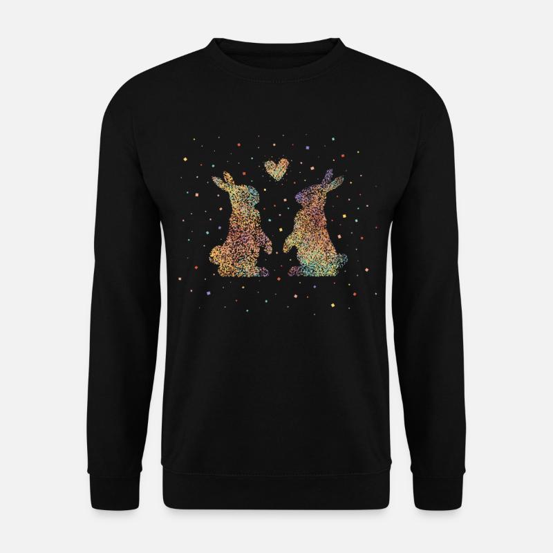 Rabbit Rabbit Breeder Rabbits - Unisex Sweatshirt - black