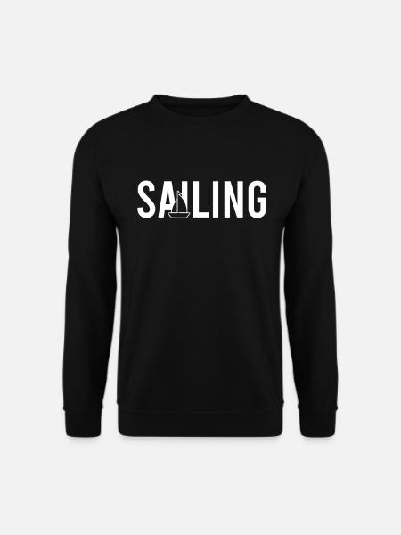 Sailing sailing - Unisex Sweatshirt - black