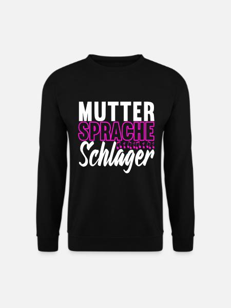 Schlager Schlagerparty - Unisex Pullover - Schwarz