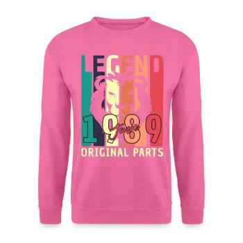 Geboren 1989 Juni - Unisex Pullover - Pink - Vorne