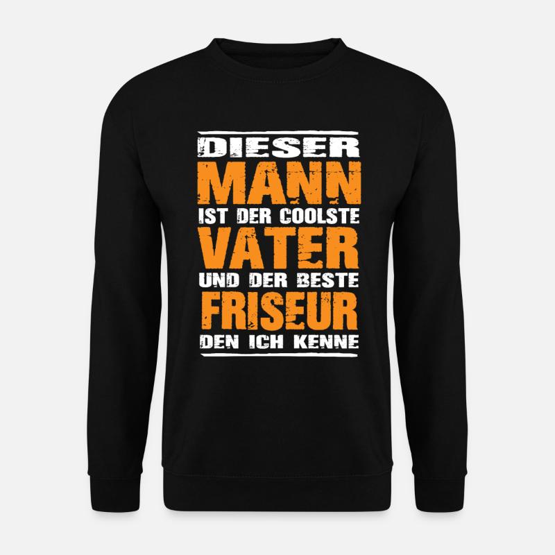 Friseur - Unisex Pullover - Schwarz