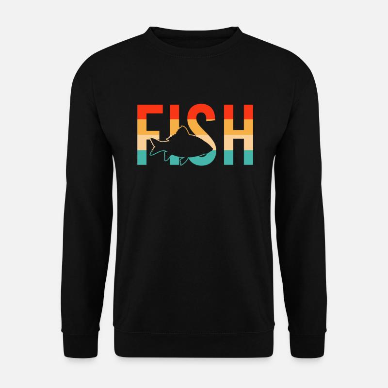 Poisson poisson - Sweat-shirt Unisexe - noir