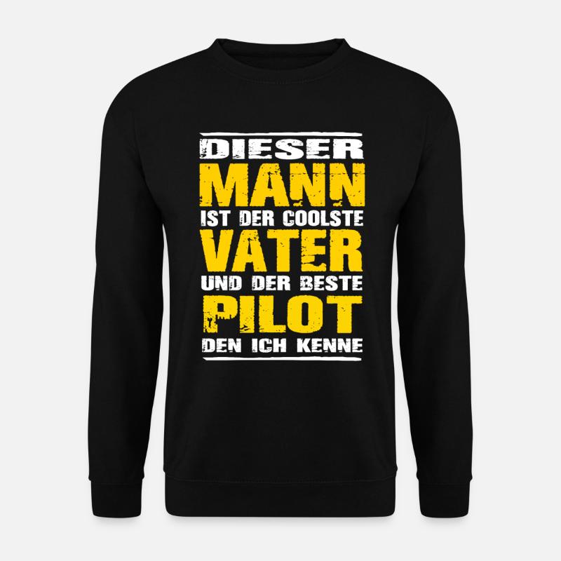 Pilot - Unisex Pullover - Schwarz