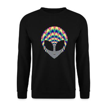 Étranger - Sweat-shirt Unisexe - noir - Devant - Alina (178cm) & Michal (187cm)