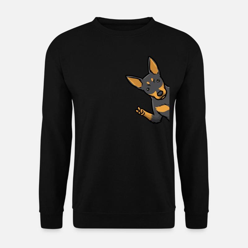Kelpie Dog Kelpie australien - Sweat-shirt Unisexe - noir