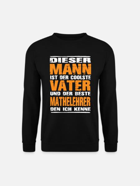 Mathelehrer - Unisex Pullover - Schwarz