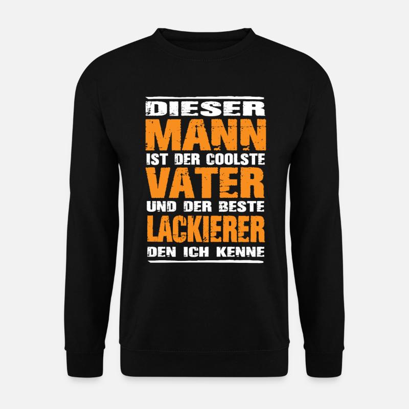 Lackierer - Unisex Pullover - Schwarz