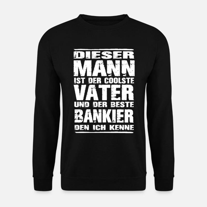Bankier - Unisex Pullover - Schwarz