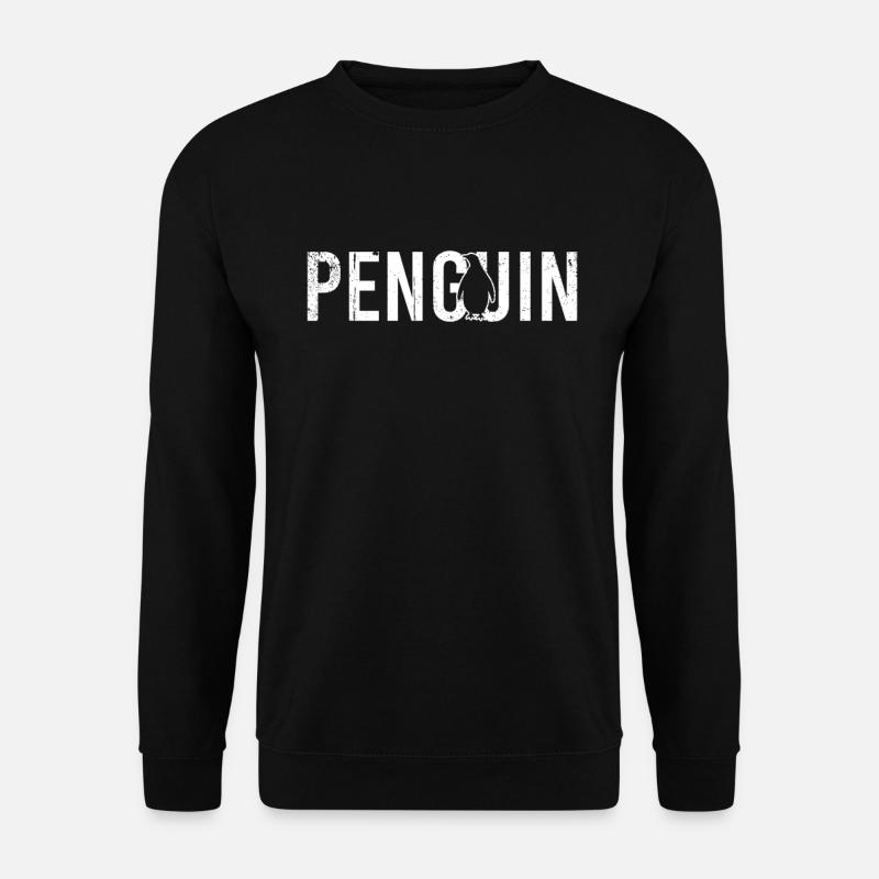 Pinguin penguin - Unisex Pullover - Schwarz
