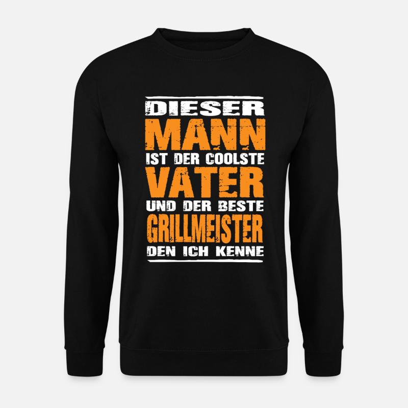 Grillen - Unisex Pullover - Schwarz