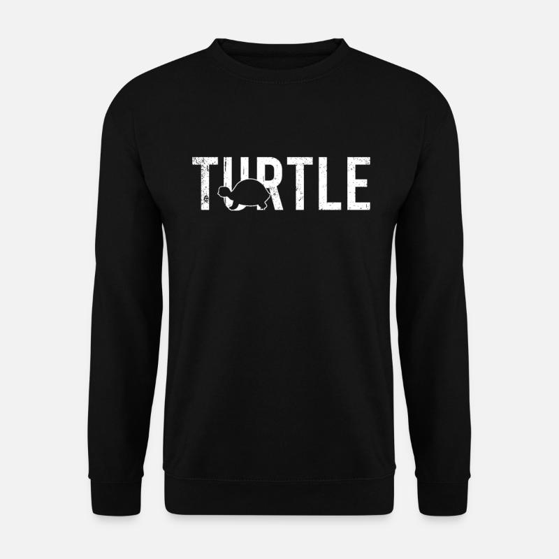 Schildkröte turtle - Unisex Pullover - Schwarz