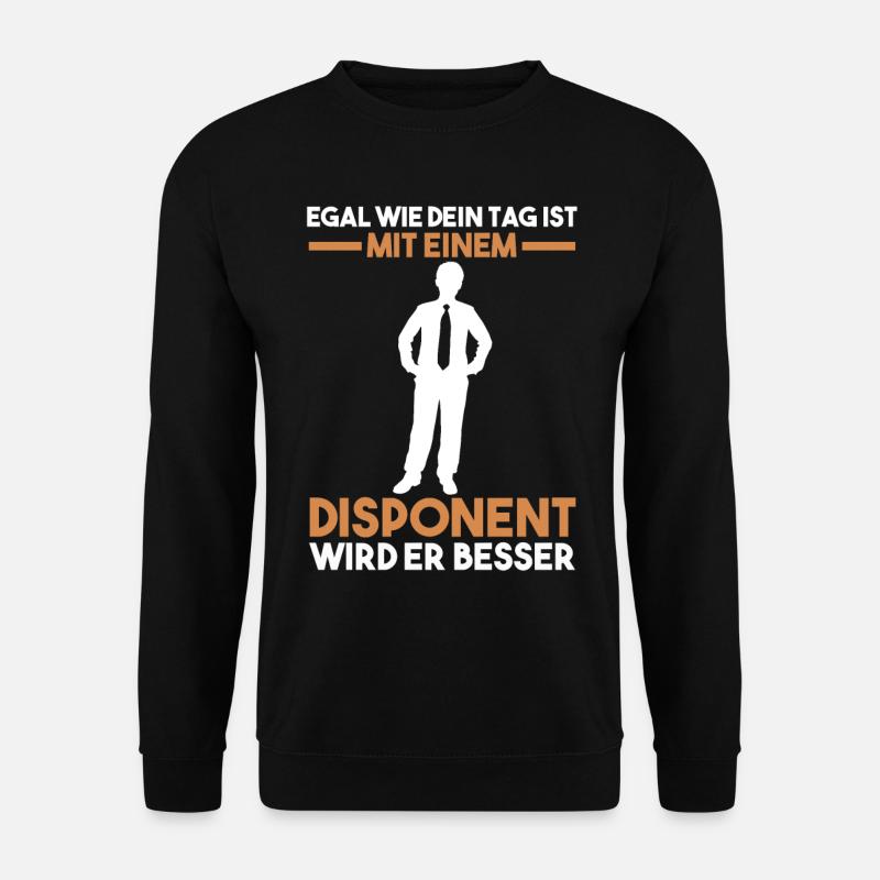 Disponent - Unisex Pullover - Schwarz