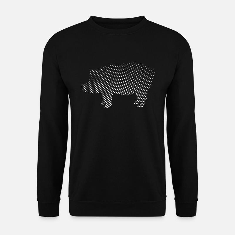 Cochon - Sweat-shirt Unisexe - noir