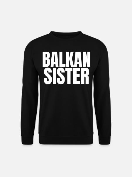 Balkan Hrvatska Apc Balkan Jebiga Hrvatska Kroate - Unisex Pullover - Schwarz