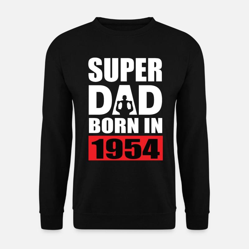 Dad's birthday 1954 - Unisex Sweatshirt - black