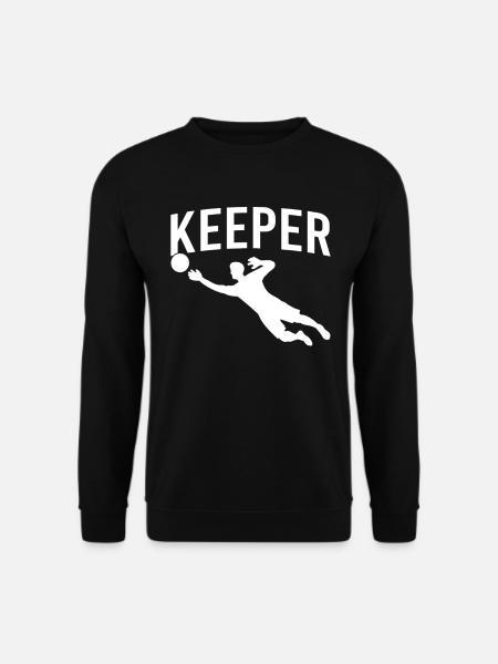 Goalkeeper Keeper - Unisex Sweatshirt - black