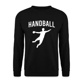 Handball - Sweat-shirt Unisexe - noir - Devant - Alina (178cm) & Michal (187cm)