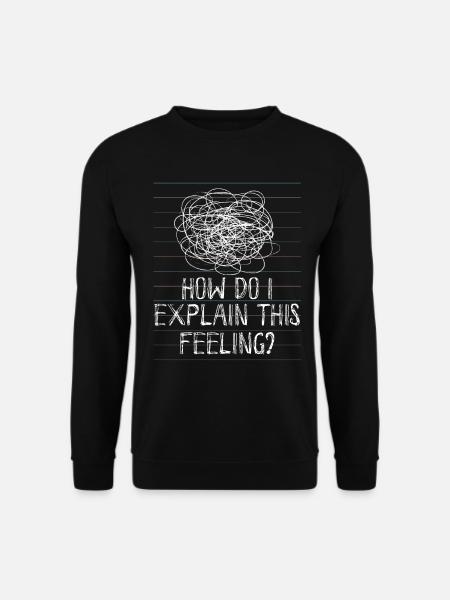 Psychologie Psychologe Psychiatrie Humor - Unisex Pullover - Schwarz