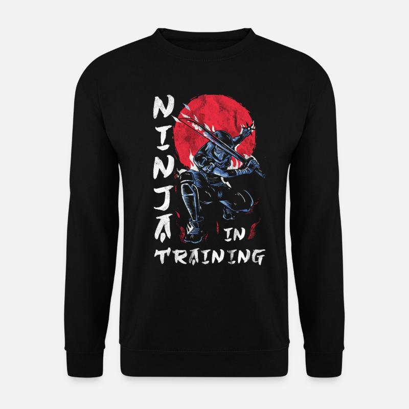 Ninja - Unisex Pullover - Schwarz