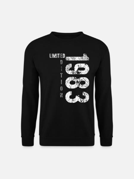 Édition limitée 1983 Anniversaire Naissance 1983 - Sweat-shirt Unisexe - noir
