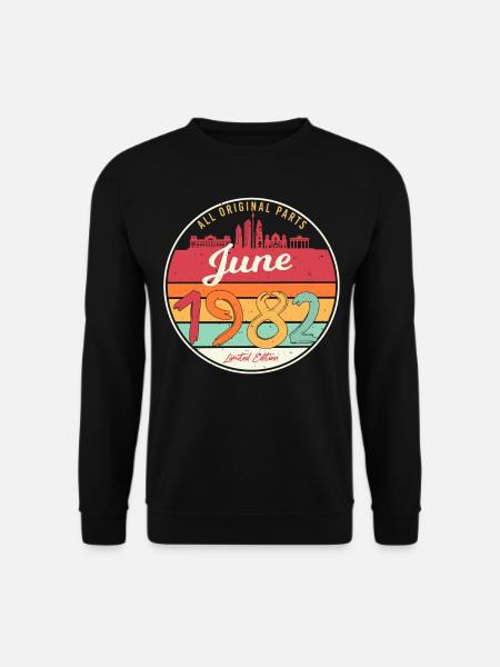 40th anniversary 1982 June - Unisex Sweatshirt - black