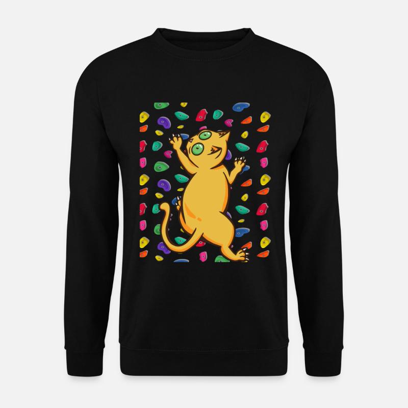 Klettern Kletterer - Unisex Pullover - Schwarz