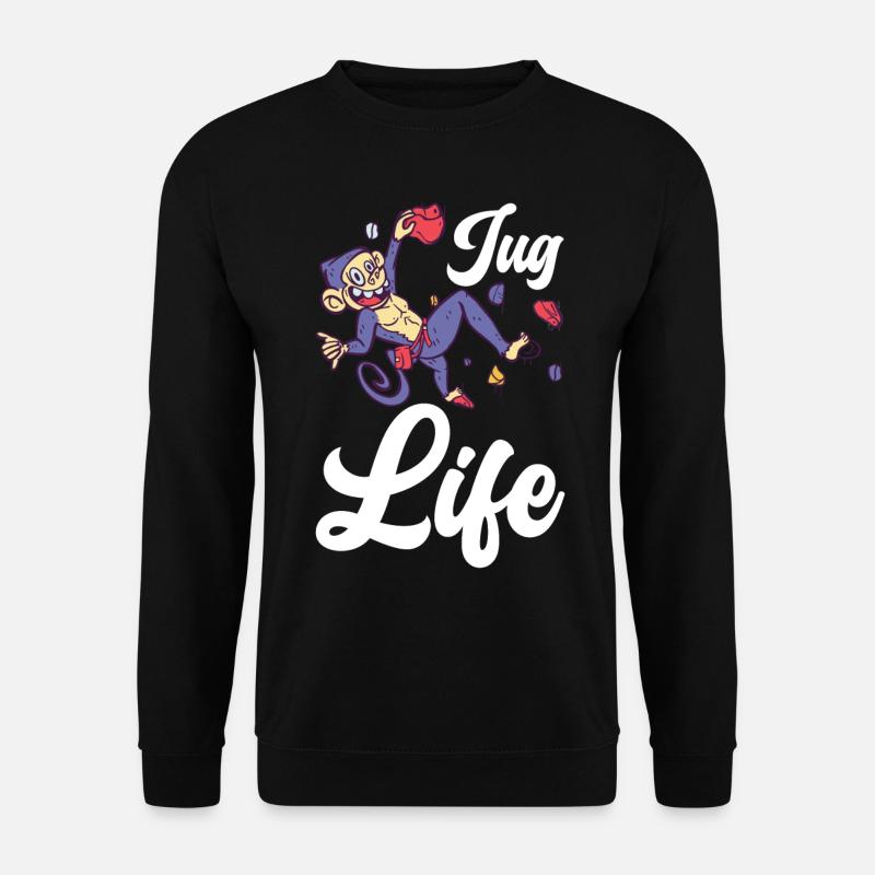 Climbing Climbers - Unisex Sweatshirt - black