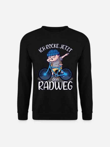 Fahrradprüfung Radfahrprüfung Fahrradführerschein - Unisex Pullover - Schwarz