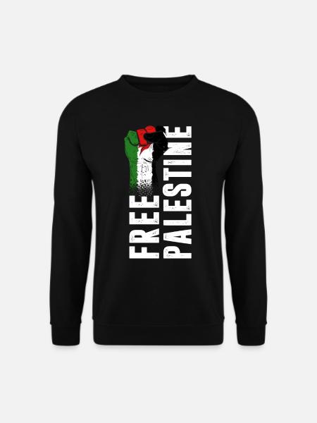 Palestine Tshirt Men Children Women Palestine - Unisex Sweatshirt - black