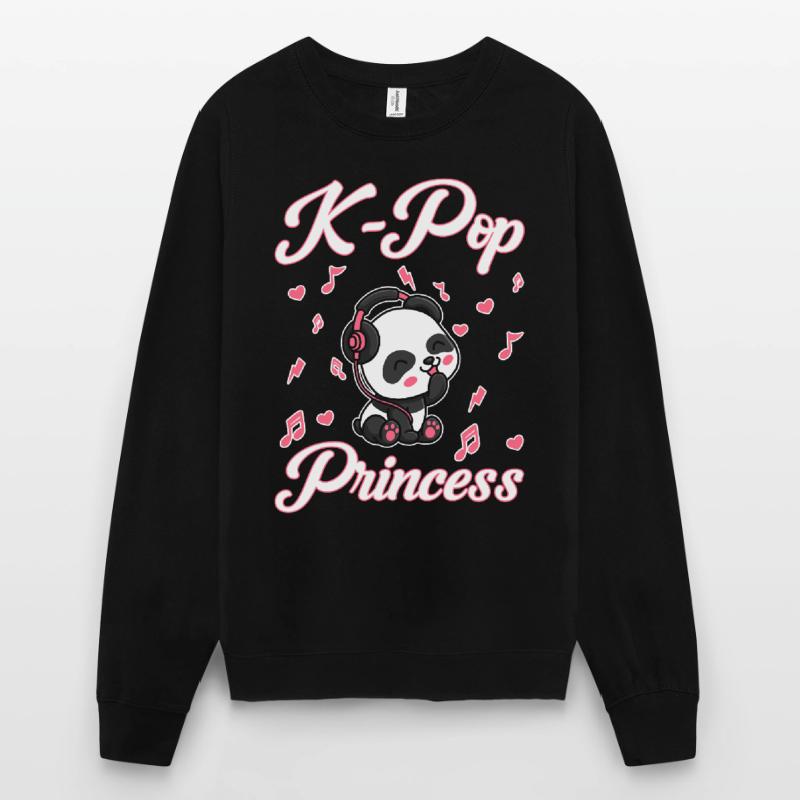 Panda K-Pop Panda Corée du Sud Sweat-shirt Unisexe