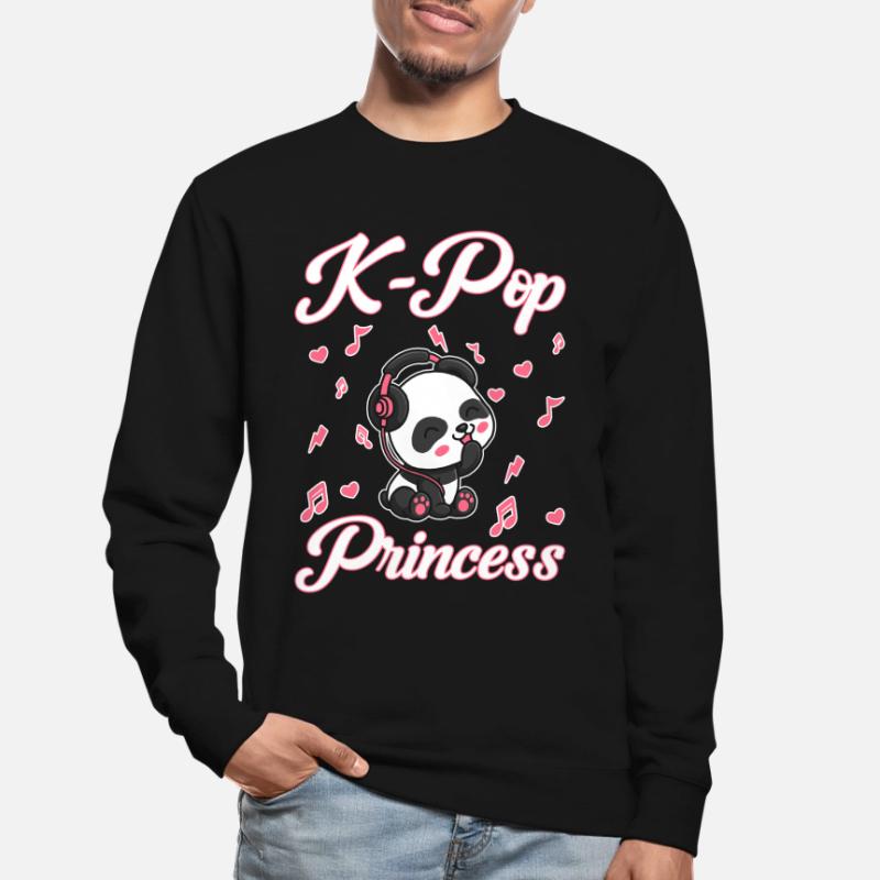 Panda K-Pop Panda Corée du Sud Sweat-shirt Unisexe